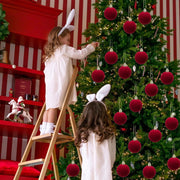 Plucked Silk Ball Christmas Decoration Michan Direct