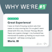 Mouth Sleep Tape (30 Pack) Snooze Therapy