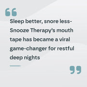 Mouth Sleep Tape (30 Pack) Snooze Therapy