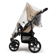 Universal Rain Cover For All Side By Side Pushchairs - Fits All Models - Lucy And Phil Academy