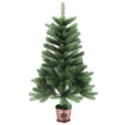 vidaXL 90cm Realistic Green Christmas Tree Lucy And Phil Academy Lucy And Phil Academy