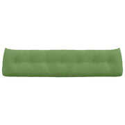 vidaXL Back Pillow Light Green 200 x 24 x 50 cm Velvet Lucy And Phil Academy Lucy And Phil Academy