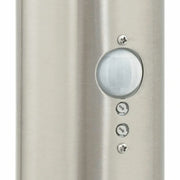 vidaXL Bollard Light with Sensor&Outlet 80 cm Stainless Steel IP44 Lucy And Phil Academy Lucy And Phil Academy