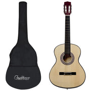 vidaXL Classical Guitar for Beginner with Bag 4/4 39