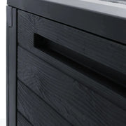 vidaXL Garden Storage Box Anthracite 58.5x46x55 cm Polypropylene Lucy And Phil Academy Lucy And Phil Academy