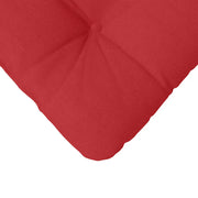 vidaXL Seat Cushions 4 pcs Red 45 x 45 x 12 cm Fabric Lucy And Phil Academy Lucy And Phil Academy