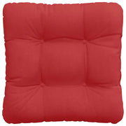 vidaXL Seat Cushions 4 pcs Red 45 x 45 x 12 cm Fabric Lucy And Phil Academy Lucy And Phil Academy