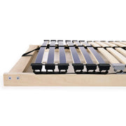 vidaXL Slatted Bed Base Brown 90 x 190 cm Solid beech wood Lucy And Phil Academy Lucy And Phil Academy