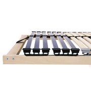 vidaXL Slatted Bed Base Brown 90 x 190 cm Solid beech wood Lucy And Phil Academy Lucy And Phil Academy