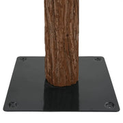 vidaXL Slim Christmas Tree with Real Wood and Cones Green 210 cm PVC Lucy And Phil Academy Lucy And Phil Academy