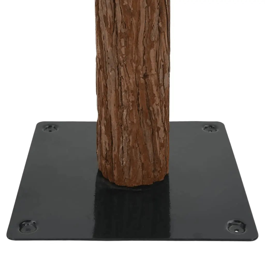 vidaXL Slim Christmas Tree with Real Wood and White Snow Green 180 cm Lucy And Phil Academy Lucy And Phil Academy