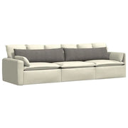 vidaXL Sofa Pillows 2 pcs Light Grey 145 x 40 cm Corduroy Fabric Lucy And Phil Academy Lucy And Phil Academy
