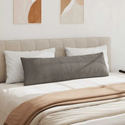 vidaXL Sofa Pillows 2 pcs Light Grey 145 x 40 cm Corduroy Fabric Lucy And Phil Academy Lucy And Phil Academy