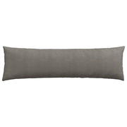 vidaXL Sofa Pillows 2 pcs Light Grey 145 x 40 cm Corduroy Fabric Lucy And Phil Academy Lucy And Phil Academy