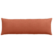 vidaXL Sofa Pillows 2 pcs Red Orange 120 x 40 cm Corduroy Fabric Lucy And Phil Academy Lucy And Phil Academy