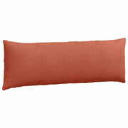 vidaXL Sofa Pillows 2 pcs Red Orange 120 x 40 cm Corduroy Fabric Lucy And Phil Academy Lucy And Phil Academy