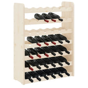 vidaXL Wine Rack 67.5x25x87 cm Solid Wood Pine Lucy And Phil Academy Lucy And Phil Academy